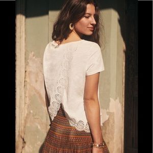 Bart T shirt in Ecru